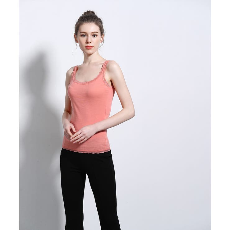 BEIGE | キャミソール レース レディース | aimoha 