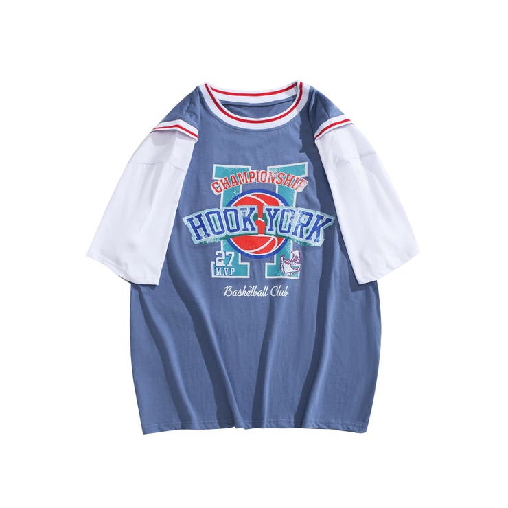 ブルー | Tシャツ HOOK original | HOOK