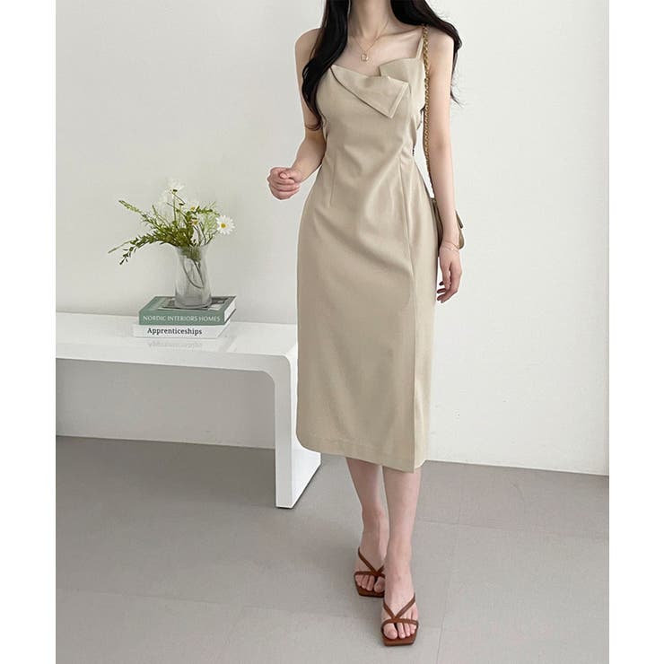 キャミロングワンピース Jasmine Grandiflorum | aimoha  | 詳細画像11 