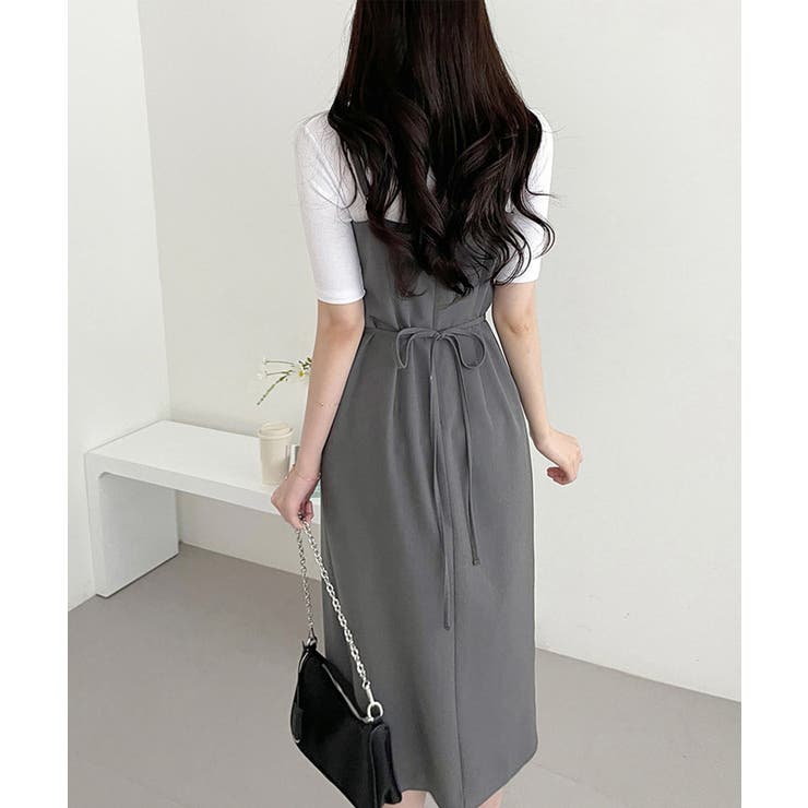 キャミロングワンピース Jasmine Grandiflorum | aimoha  | 詳細画像14 