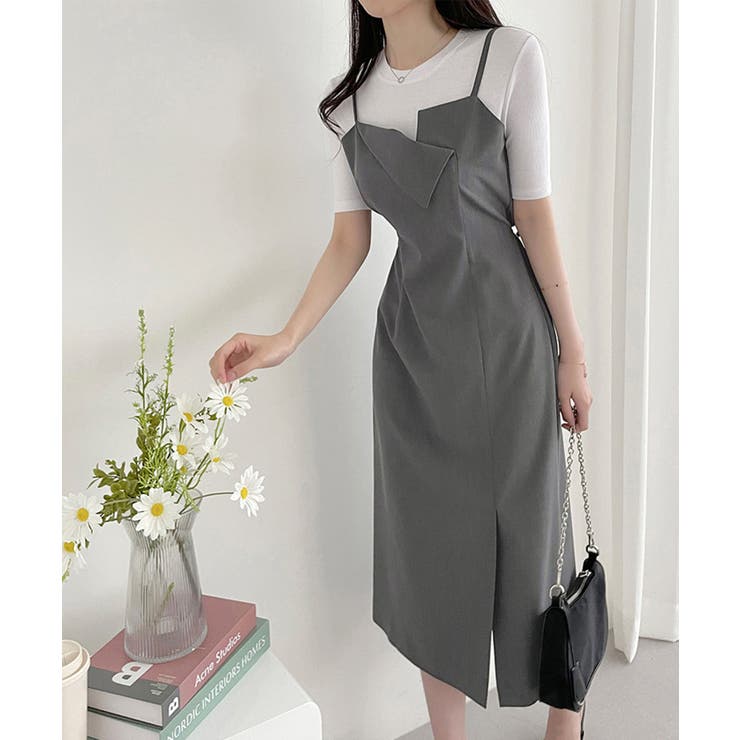 キャミロングワンピース Jasmine Grandiflorum | aimoha  | 詳細画像16 