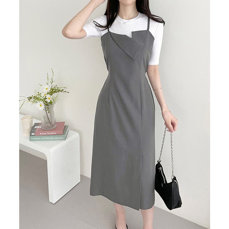 キャミロングワンピース Jasmine Grandiflorum | aimoha  | 詳細画像18 