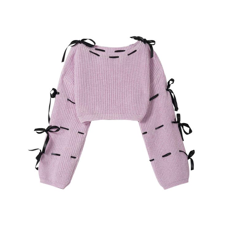 【HOOK】for girls リボンと通しアンサンブルトップス キャミソール | HOOK | 詳細画像10 