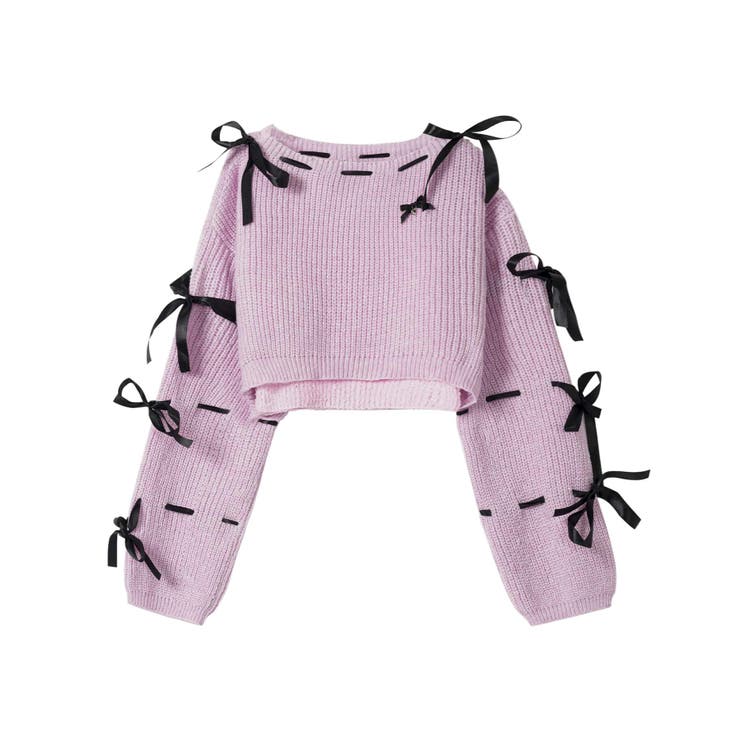 【HOOK】for girls リボンと通しアンサンブルトップス キャミソール | HOOK | 詳細画像11 