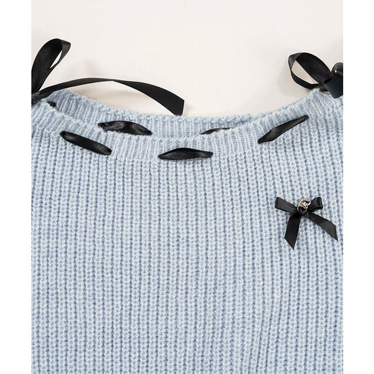 【HOOK】for girls リボンと通しアンサンブルトップス キャミソール | HOOK | 詳細画像14 