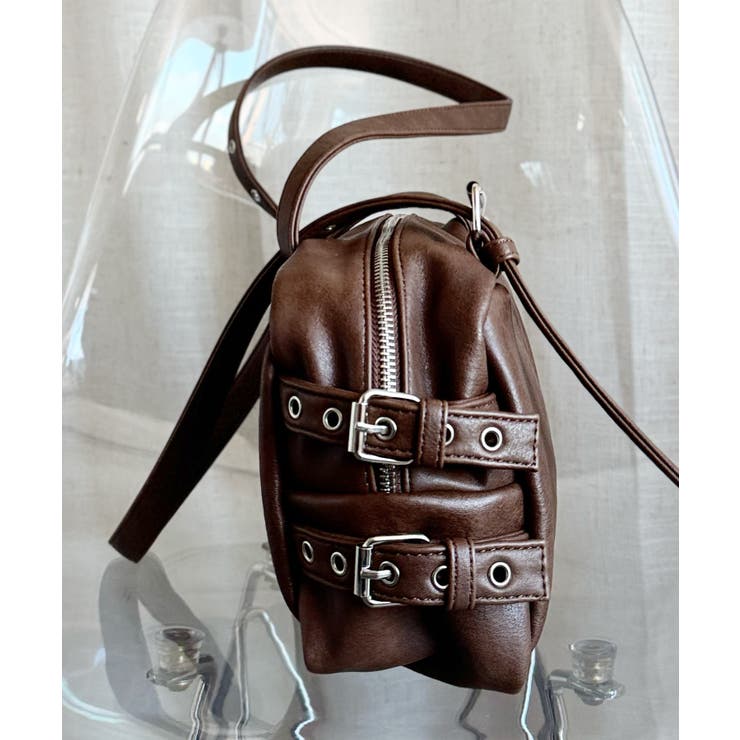 HOOK】for girls Y2K ベルトPUハンドバッグ[品番：XT000013160