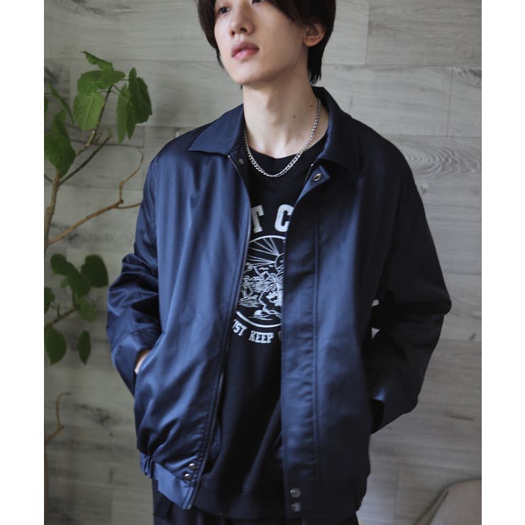 ジップアップ ブルゾン ジャケット[品番：XT000005938]｜aimoha  men（アイモハ）のメンズファッション通販｜SHOPLIST（ショップリスト）