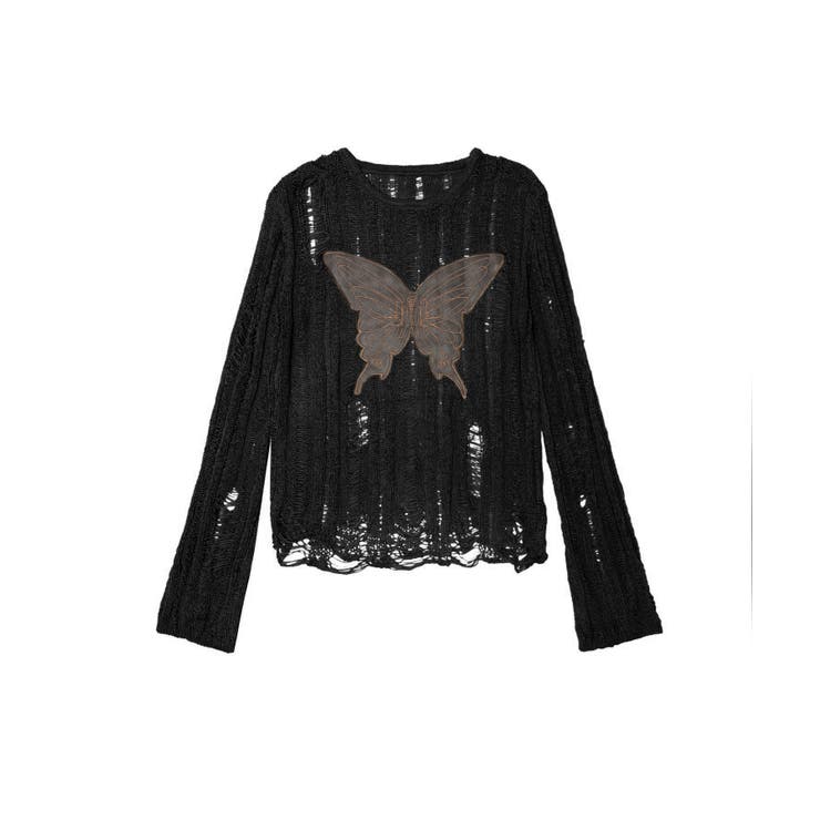 【美品】GUCCI グッチ butterfly バタフライ Tシャツ 刺繍 黒 1426012984.jpg?1639471464