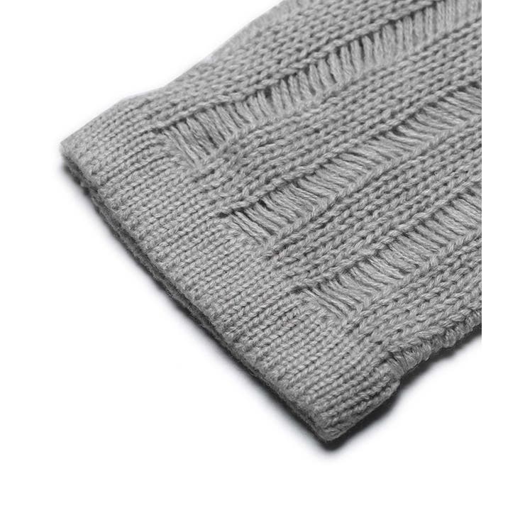 【HOOK】for girls リボンプリントオープンショルダーニットソー | HOOK | 詳細画像12 