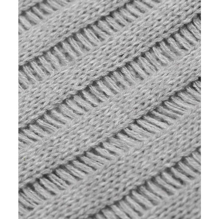 【HOOK】for girls リボンプリントオープンショルダーニットソー | HOOK | 詳細画像16 