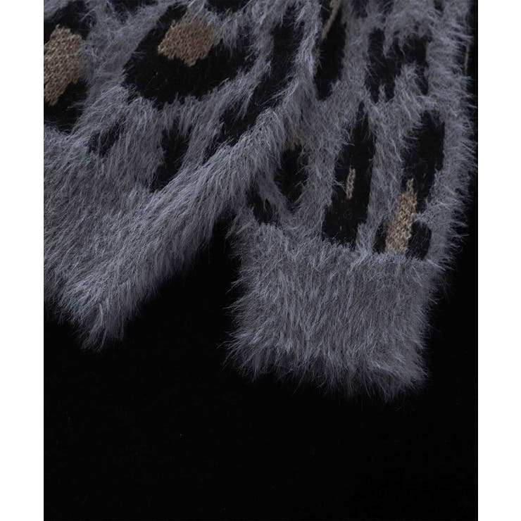 HOOK -select- レオパード柄シャギーカーディガン【AW】 | HOOK | 詳細画像11 