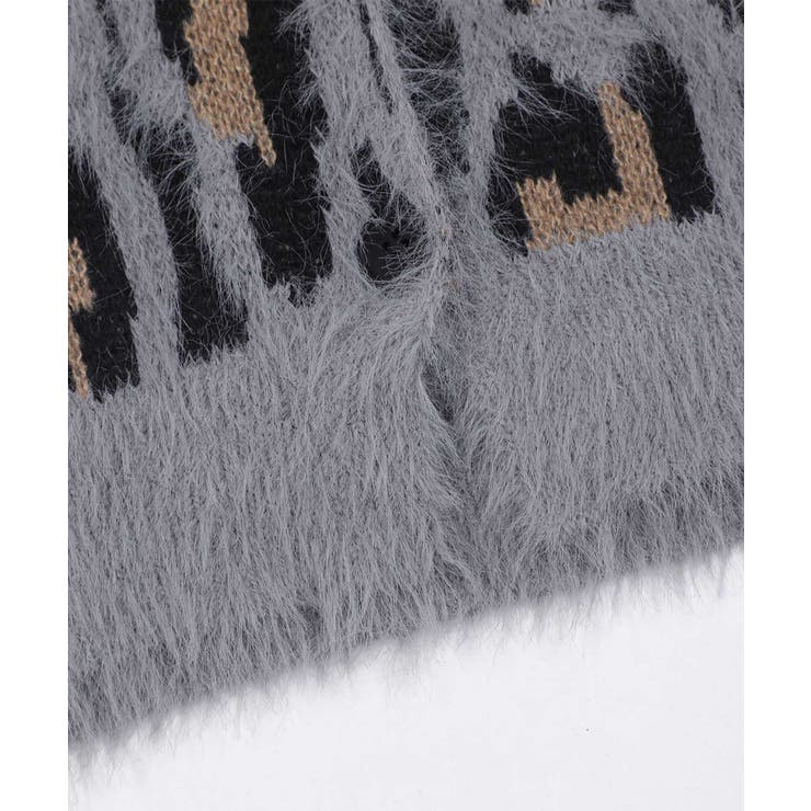 HOOK -select- レオパード柄シャギーカーディガン【AW】 | HOOK | 詳細画像17 