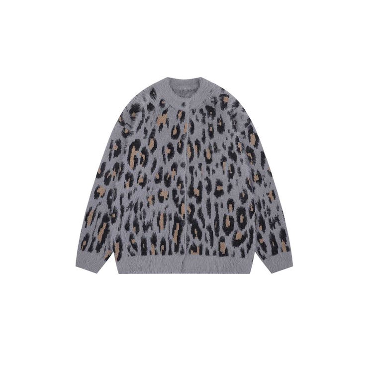 HOOK -select- レオパード柄シャギーカーディガン【AW】 | HOOK | 詳細画像6 