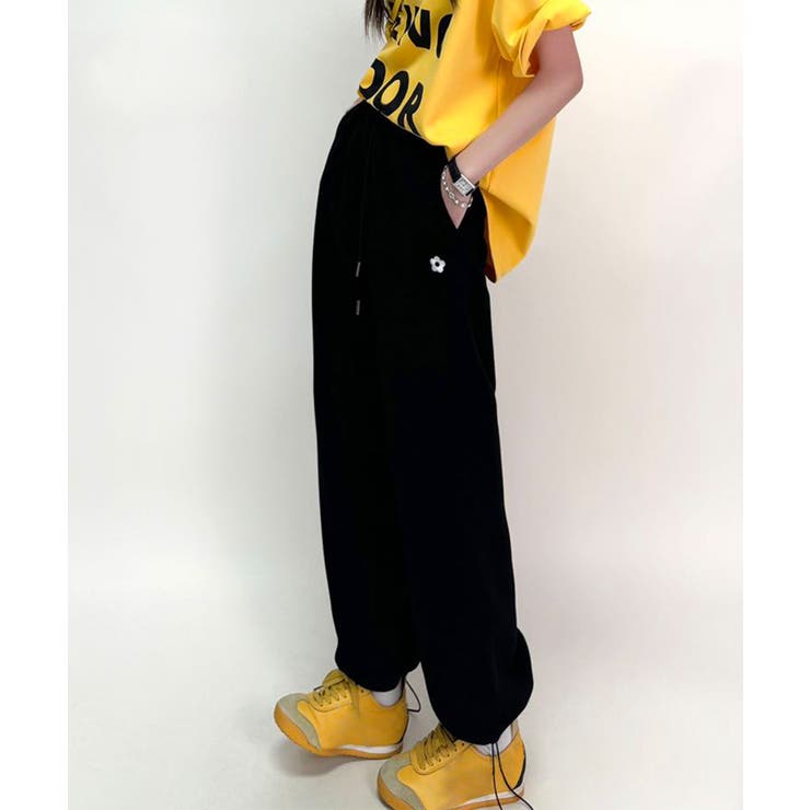 ロゴワッペンワイドパンツ | aimoha  | 詳細画像13 