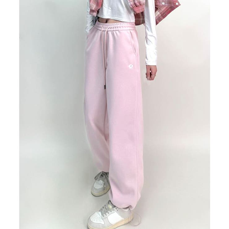 ロゴワッペンワイドパンツ | aimoha  | 詳細画像10 