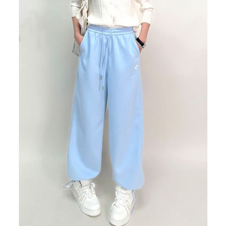 ロゴワッペンワイドパンツ | aimoha  | 詳細画像14 