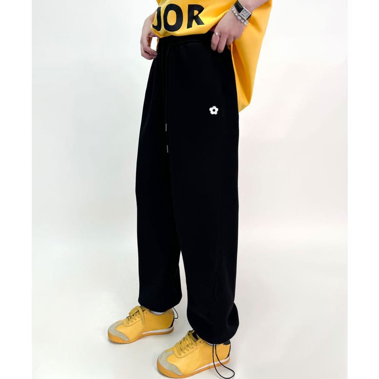 ロゴワッペンワイドパンツ | aimoha  | 詳細画像3 