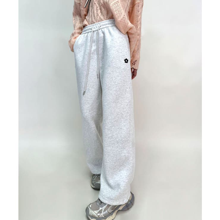 ロゴワッペンワイドパンツ | aimoha  | 詳細画像4 