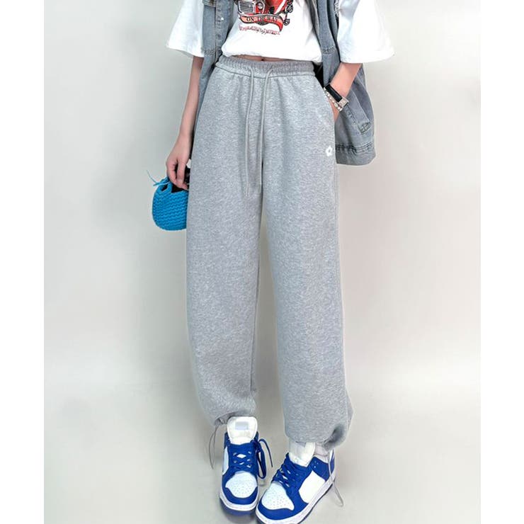 ロゴワッペンワイドパンツ | aimoha  | 詳細画像6 