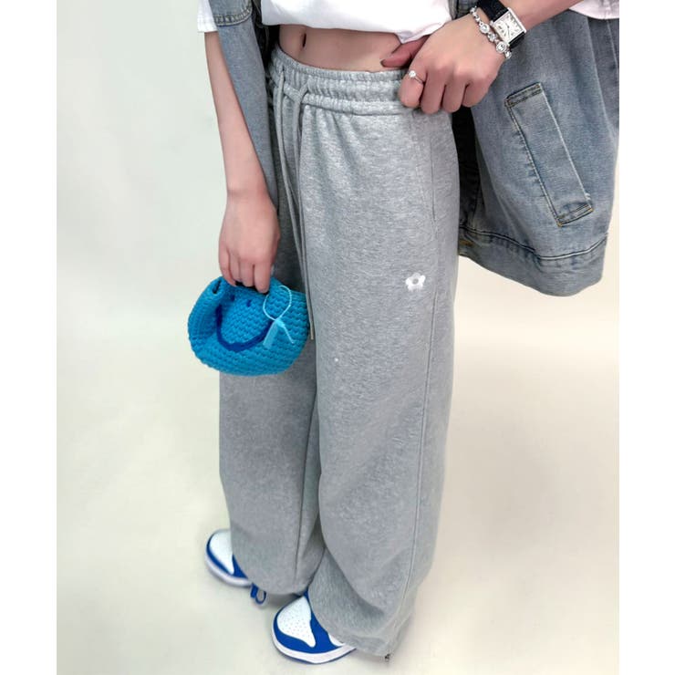 ロゴワッペンワイドパンツ | aimoha  | 詳細画像7 