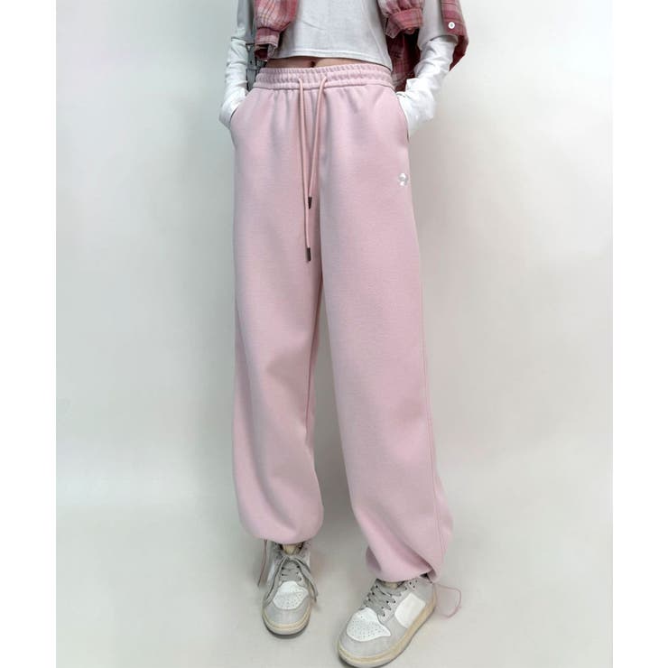 ロゴワッペンワイドパンツ | aimoha  | 詳細画像9 