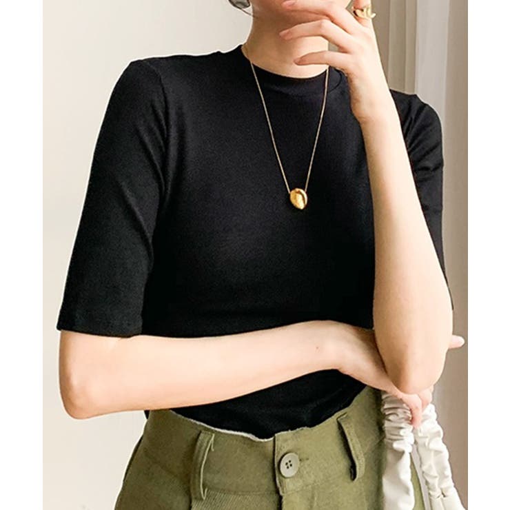 ドレープデザインTシャツ | aimoha  | 詳細画像2 