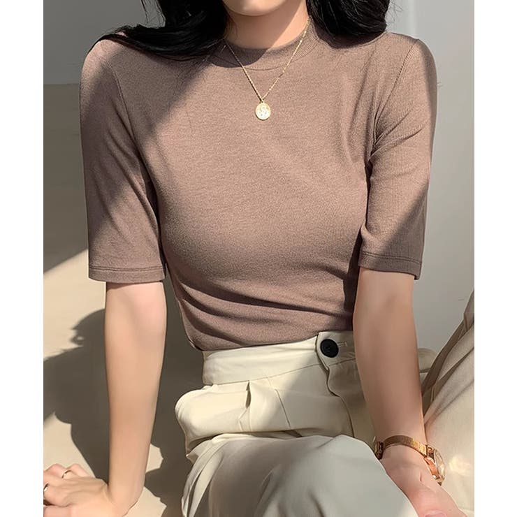 ドレープデザインTシャツ | aimoha  | 詳細画像21 