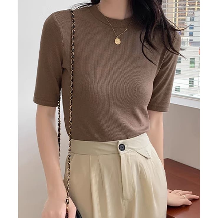 ドレープデザインTシャツ | aimoha  | 詳細画像26 