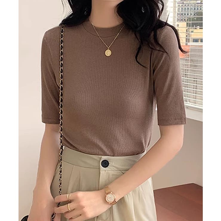 ドレープデザインTシャツ | aimoha  | 詳細画像27 