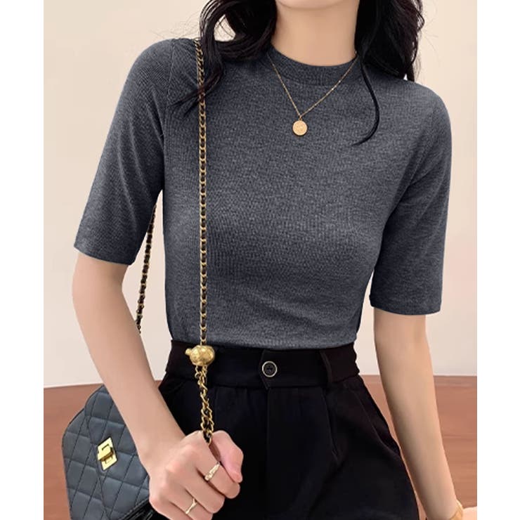 ドレープデザインTシャツ | aimoha  | 詳細画像28 