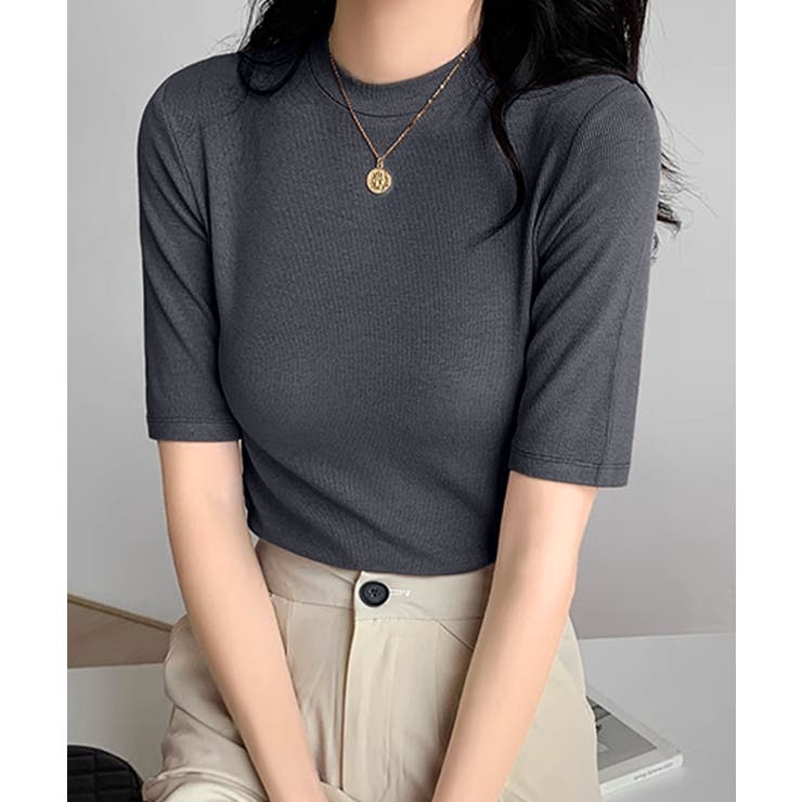 ドレープデザインTシャツ | aimoha  | 詳細画像29 