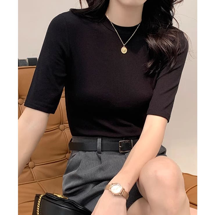 ドレープデザインTシャツ | aimoha  | 詳細画像3 