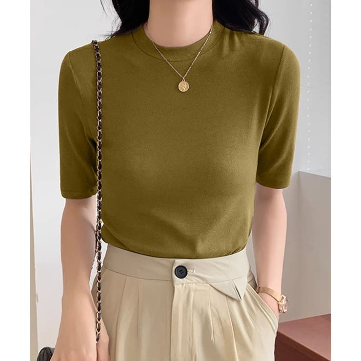 ドレープデザインTシャツ | aimoha  | 詳細画像33 