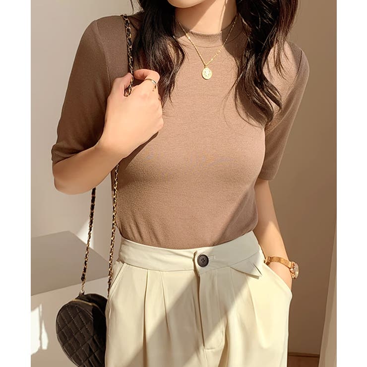 ドレープデザインTシャツ | aimoha  | 詳細画像34 