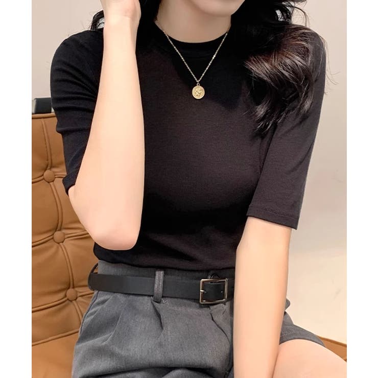 ドレープデザインTシャツ | aimoha  | 詳細画像4 