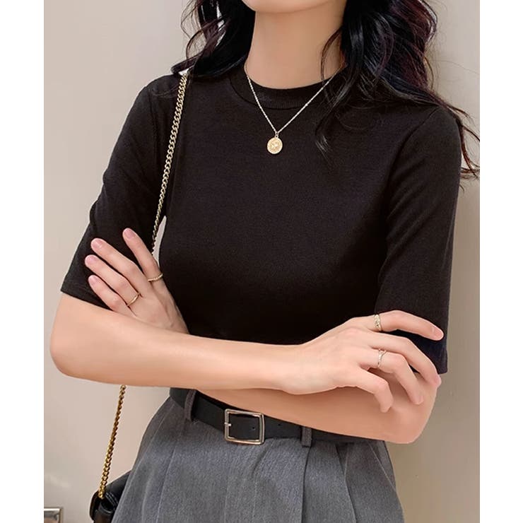 ドレープデザインTシャツ | aimoha  | 詳細画像5 