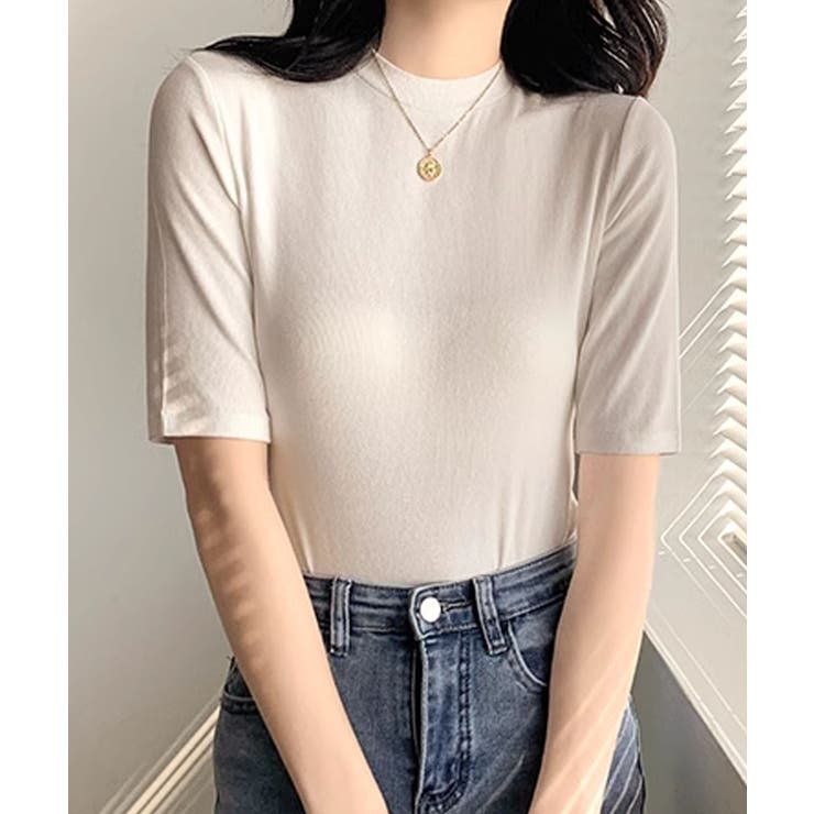 ドレープデザインTシャツ | aimoha  | 詳細画像9 