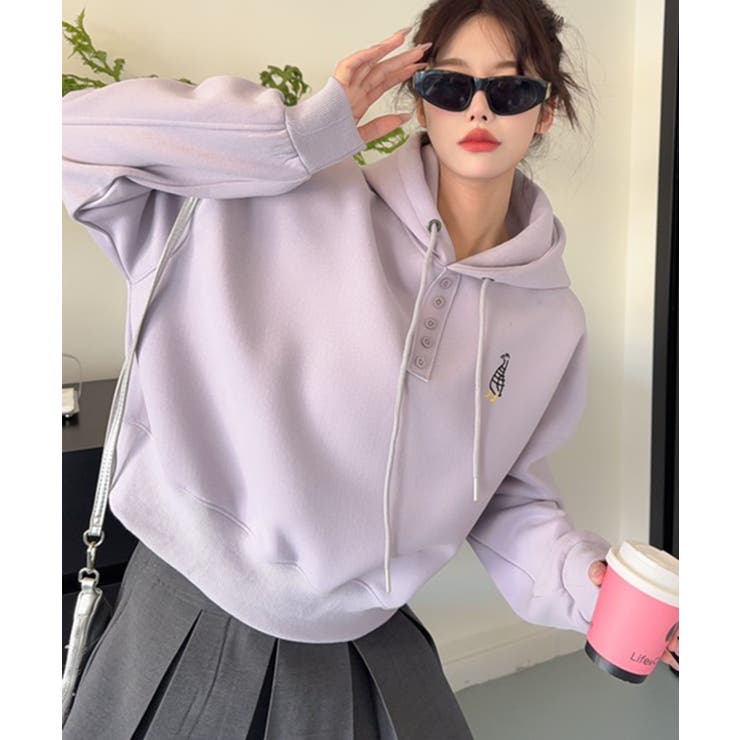 ロゴパーカー | aimoha  | 詳細画像8 