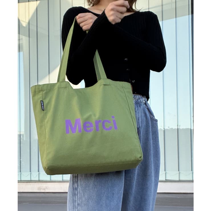 内ポケット付き韓国風ロゴトート トートバッグ  | aimoha  | 詳細画像34 