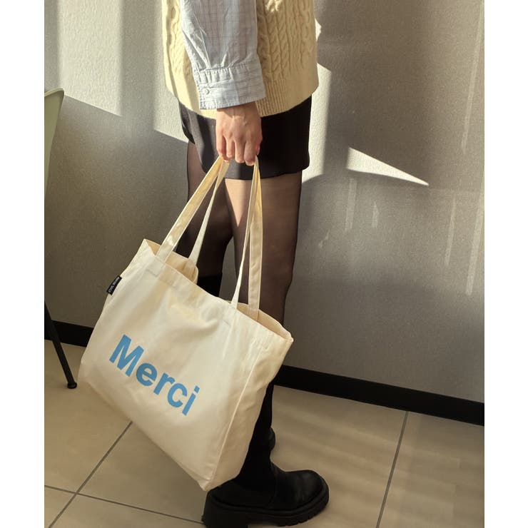 内ポケット付き韓国風ロゴトート トートバッグ  | aimoha  | 詳細画像17 