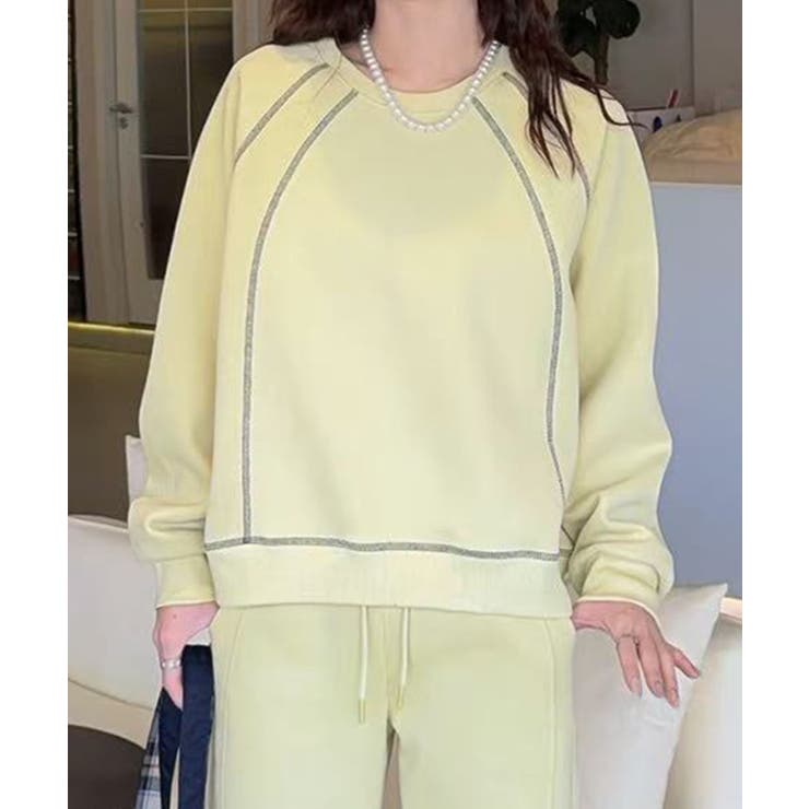 イエロー | シンプルスウェット | aimoha 