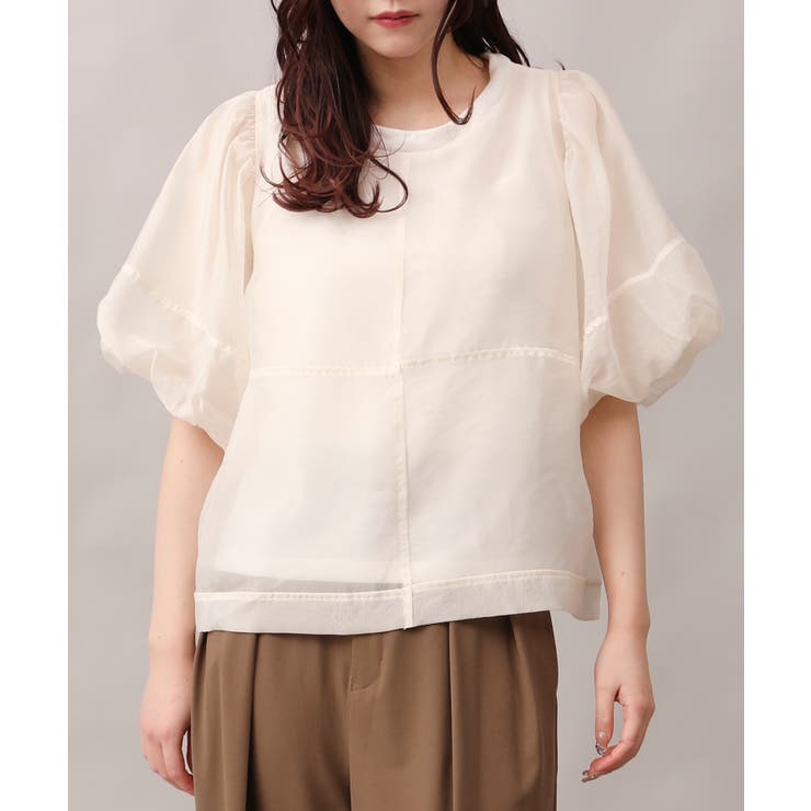 シアーシンプルトップス | aimoha  | 詳細画像11 