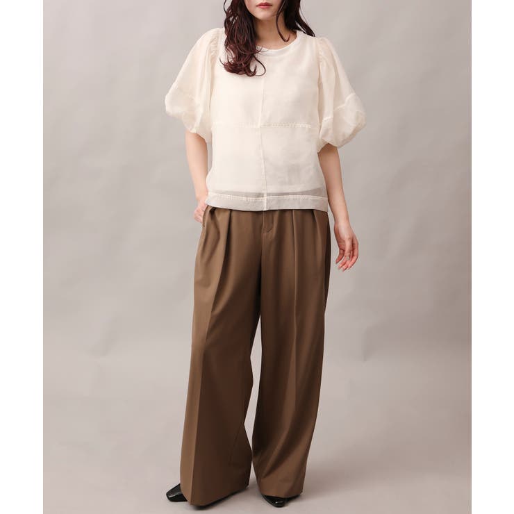 シアーシンプルトップス | aimoha  | 詳細画像12 