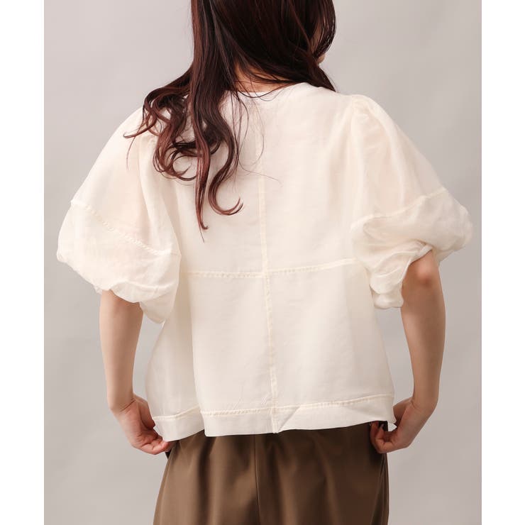 シアーシンプルトップス | aimoha  | 詳細画像13 