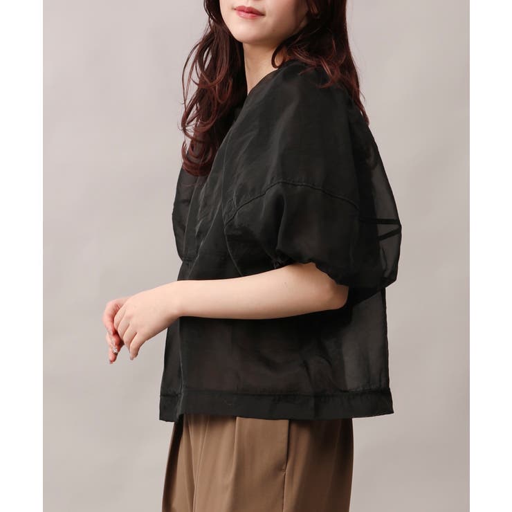 シアーシンプルトップス | aimoha  | 詳細画像2 