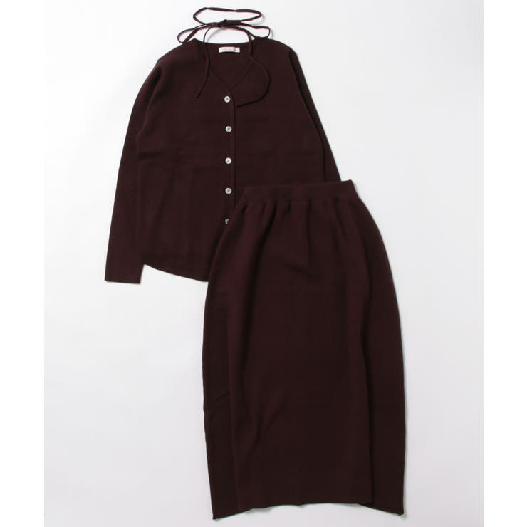 フェイクボタン付きトップスセットアップ | aimoha  | 詳細画像8 