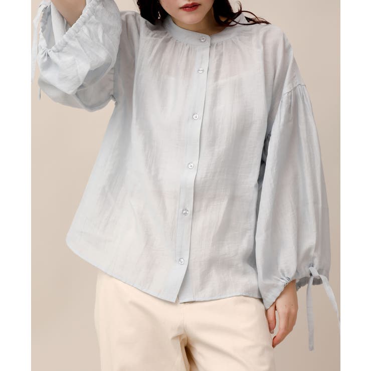 フレアスリーブシャツ | aimoha  | 詳細画像8 