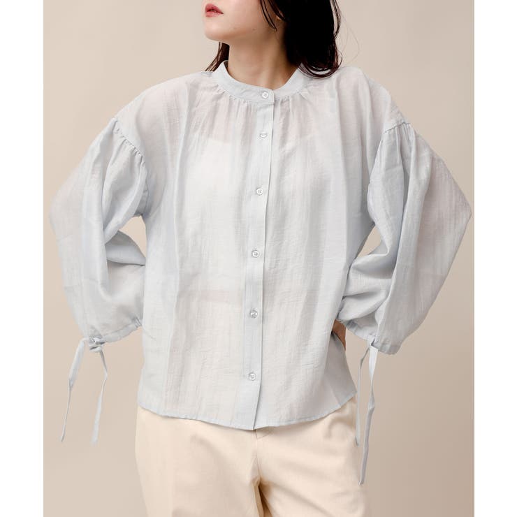 フレアスリーブシャツ | aimoha  | 詳細画像9 