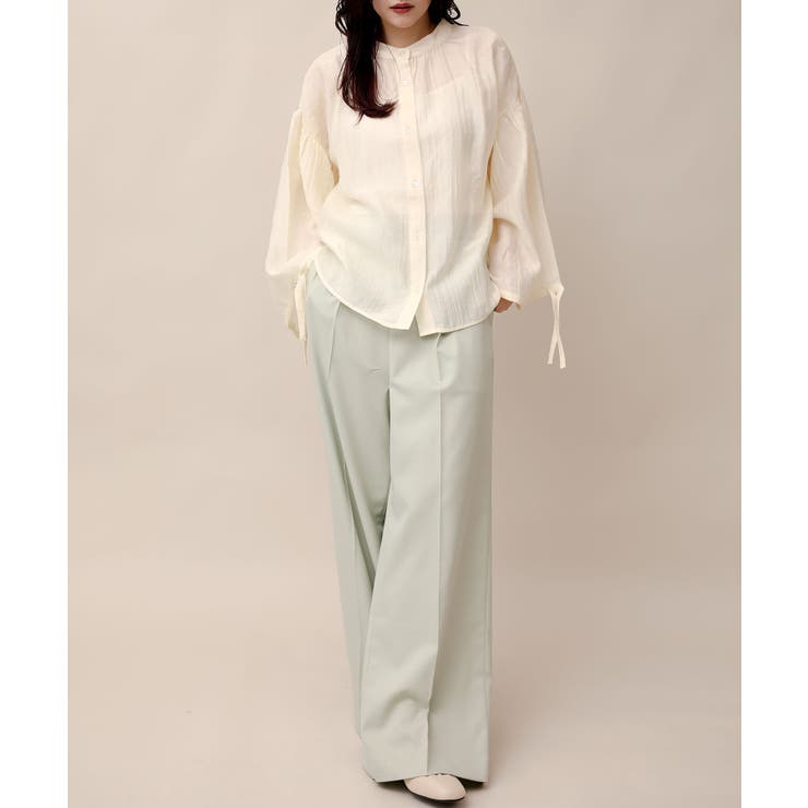 フレアスリーブシャツ | aimoha  | 詳細画像19 