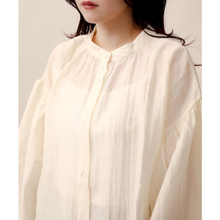 フレアスリーブシャツ | aimoha  | 詳細画像25 